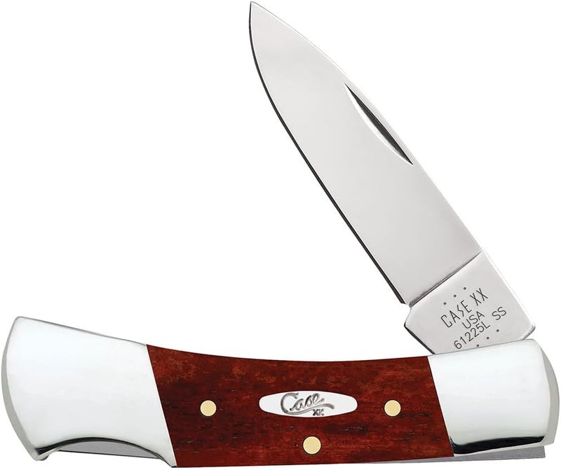 Case XX WR Pocket Knife Lockback Smooth Chestnut Bone Item #28912 (61225L SS) 3 5/8" Inches Closed - Image 1
